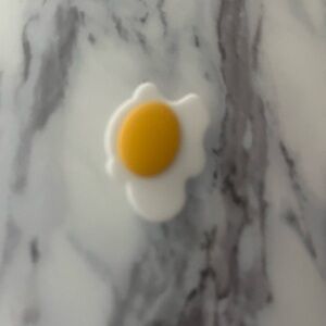 Egg Shaped Croc Charm